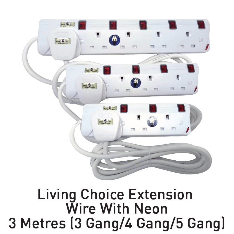 living choice extension wire with neon aeon big