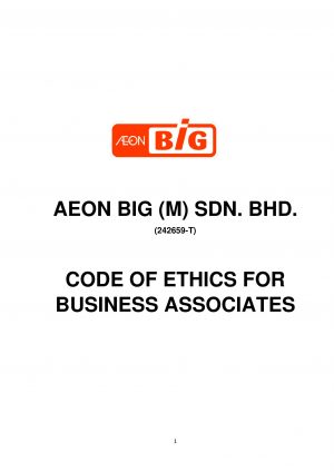 CODE OF ETHICS FOR BUSINESS ASSOCIATES AEON BIG (15.09.2023)-1